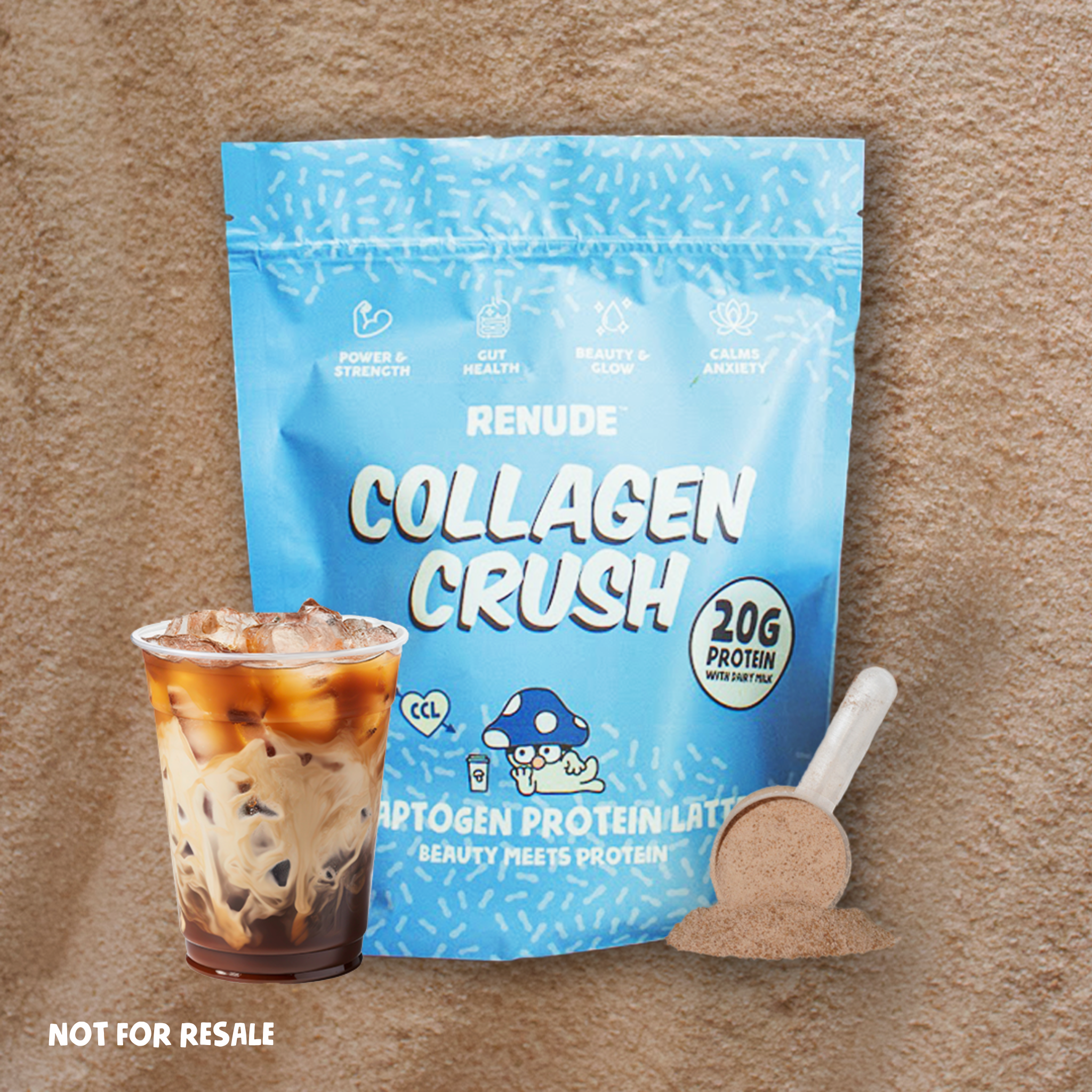 【こーくんまま】レオラスパイシー、リヌーシュカlatte、ビーチスリング Collagen Crush 1KG Bag – Renude Wholesale